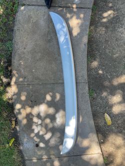 silver rear spoiler , I forgot which car it’s for