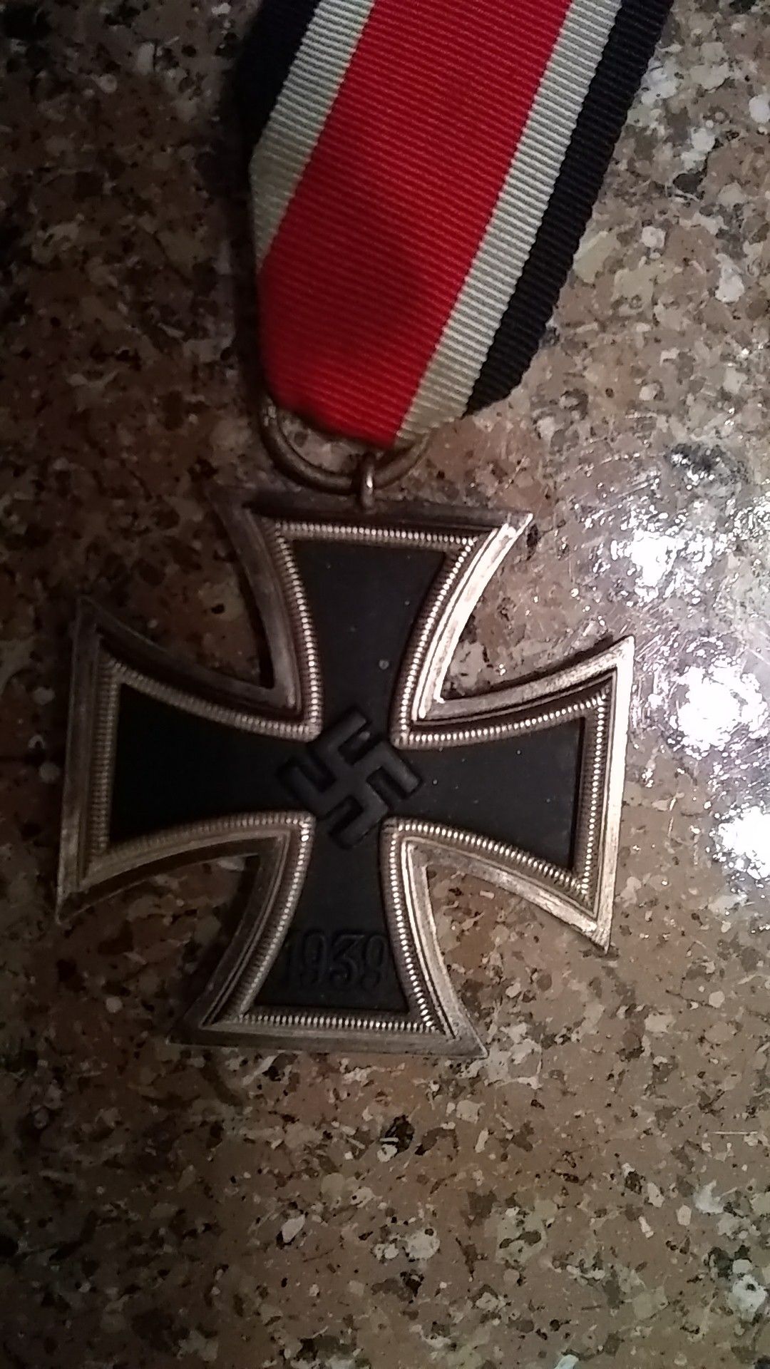 WW2 German war medal knights cross of the Iron Cross.