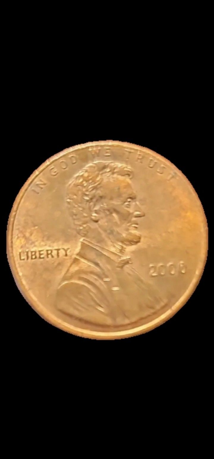 USA 2000 WIDE AM LINCOLN PENNY !!!