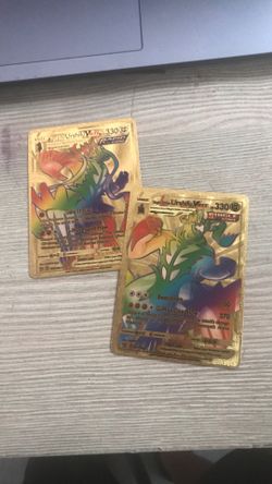 Gold rainbow cards urshifu single strike and urshifu rapid strike