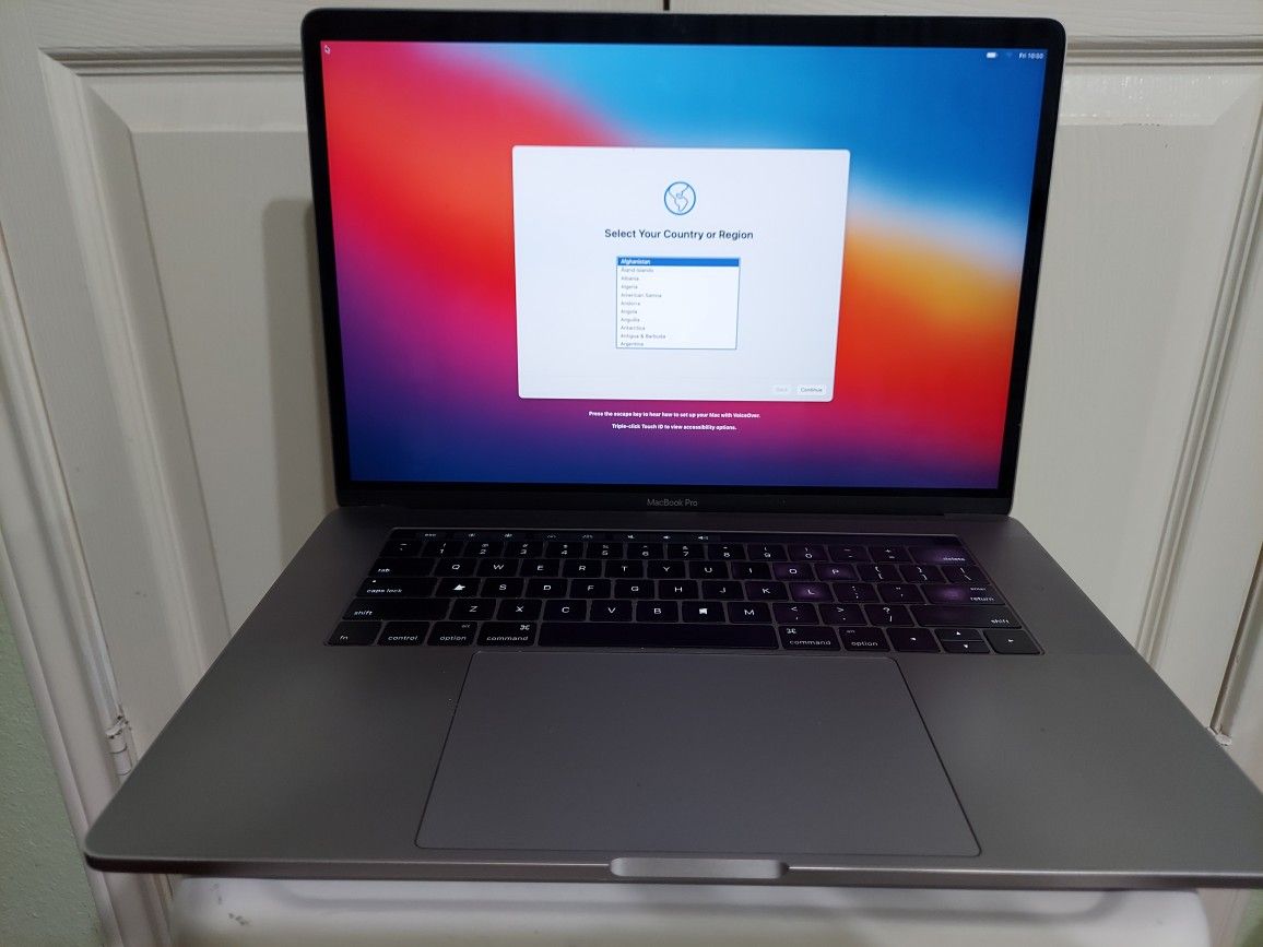 2018 15" Macbook Pro i9