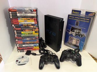 PlayStation 2 Fat +25 games and stand