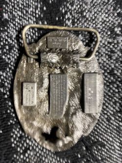 Silver Metal Eagle Belt Buckle Limited Edition