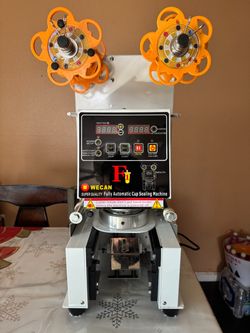 95mm Plastic Cup Sealing Machine