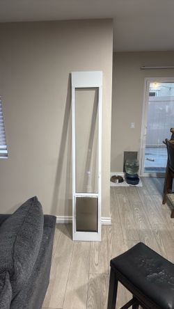 Dog door for sliding glass door