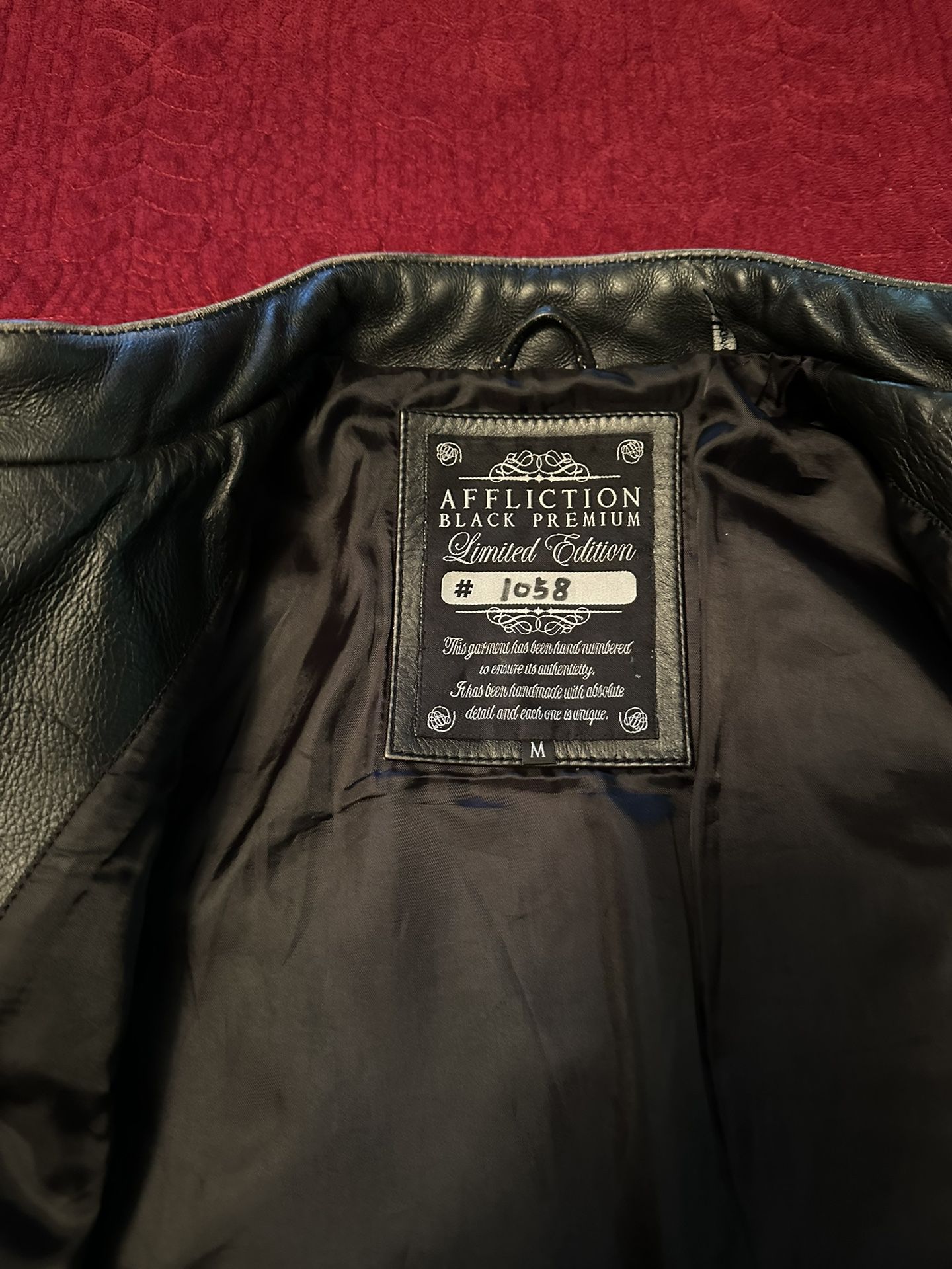 Affliction Limited Leather Jacket