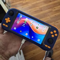 kinhank K56 Retro Handheld Game Console, Support 16000+ Games, Equipped with 128G TF Card