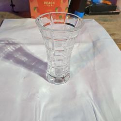 Clear Glass Vase