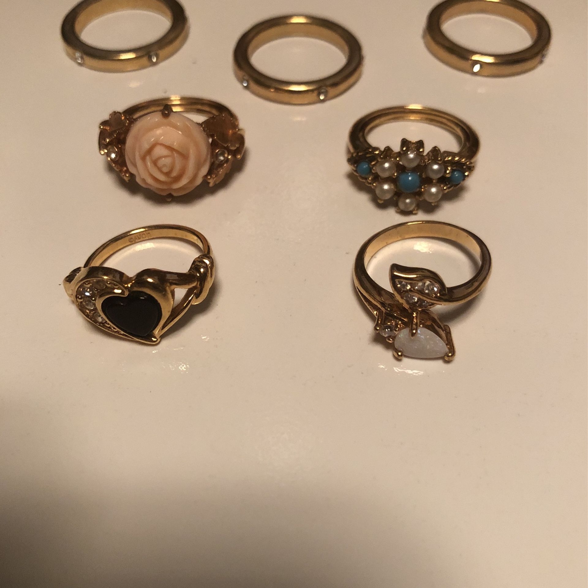 Vintage Avon Rings,
