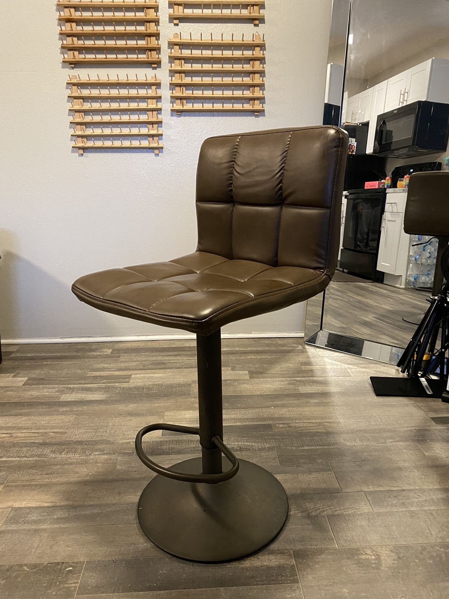 Brown Stylist Chair