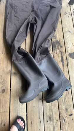 Waders boots size 10