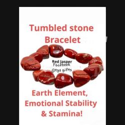 Red Jasper Gemstone bracelet