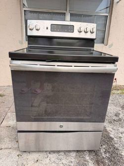 Stove Stainless Steel ge