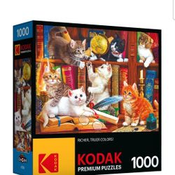 RoseArt: Kodak Premium Library Mischief Puzzle, 1000 Pieces