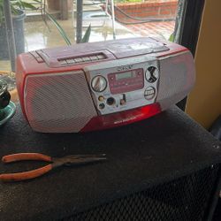 Sony CD Radio Cassette-Corder