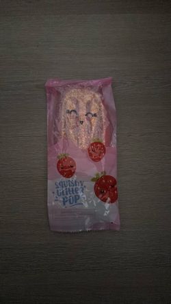Squishy glittery popsicle