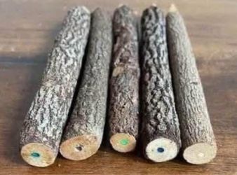 NEW Set of Five Recycled Wood Rustic Color Pencils just $3 for all