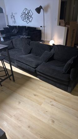 Black couch