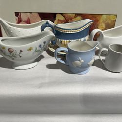 Cordon Bleu Boat Large White, 10 strawberry street White gravy boat porcelain sauce boat and other Boat ..all for one Price  