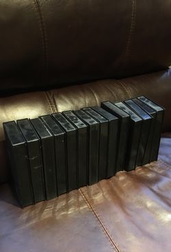 Video tape case, black