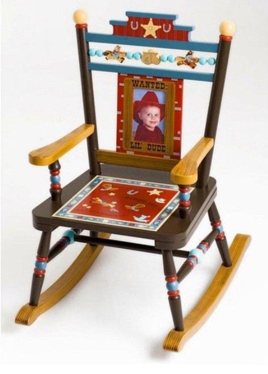 Wild West Children's Rocking Chair