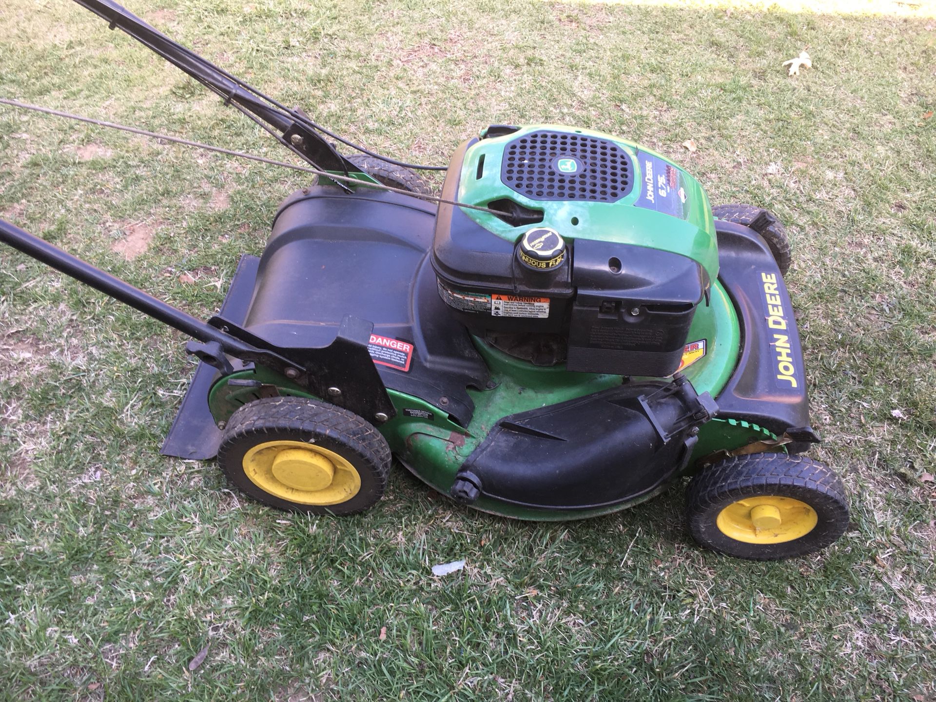 John Deere JS20 Lawn Mower Self Propelled