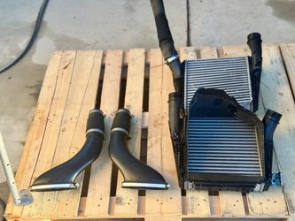 2020 Porsche Panamera 4S 971 OEM Intercooler Pair w/ Air Ducts 2.9L