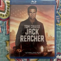 Jack Reacher NEW Factory Sealed Blu Ray
