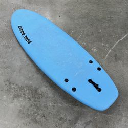 Dune dog foam core three fin 4’10” surfboard located near the Miami Design District.