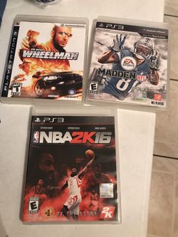 PS3 Video Games