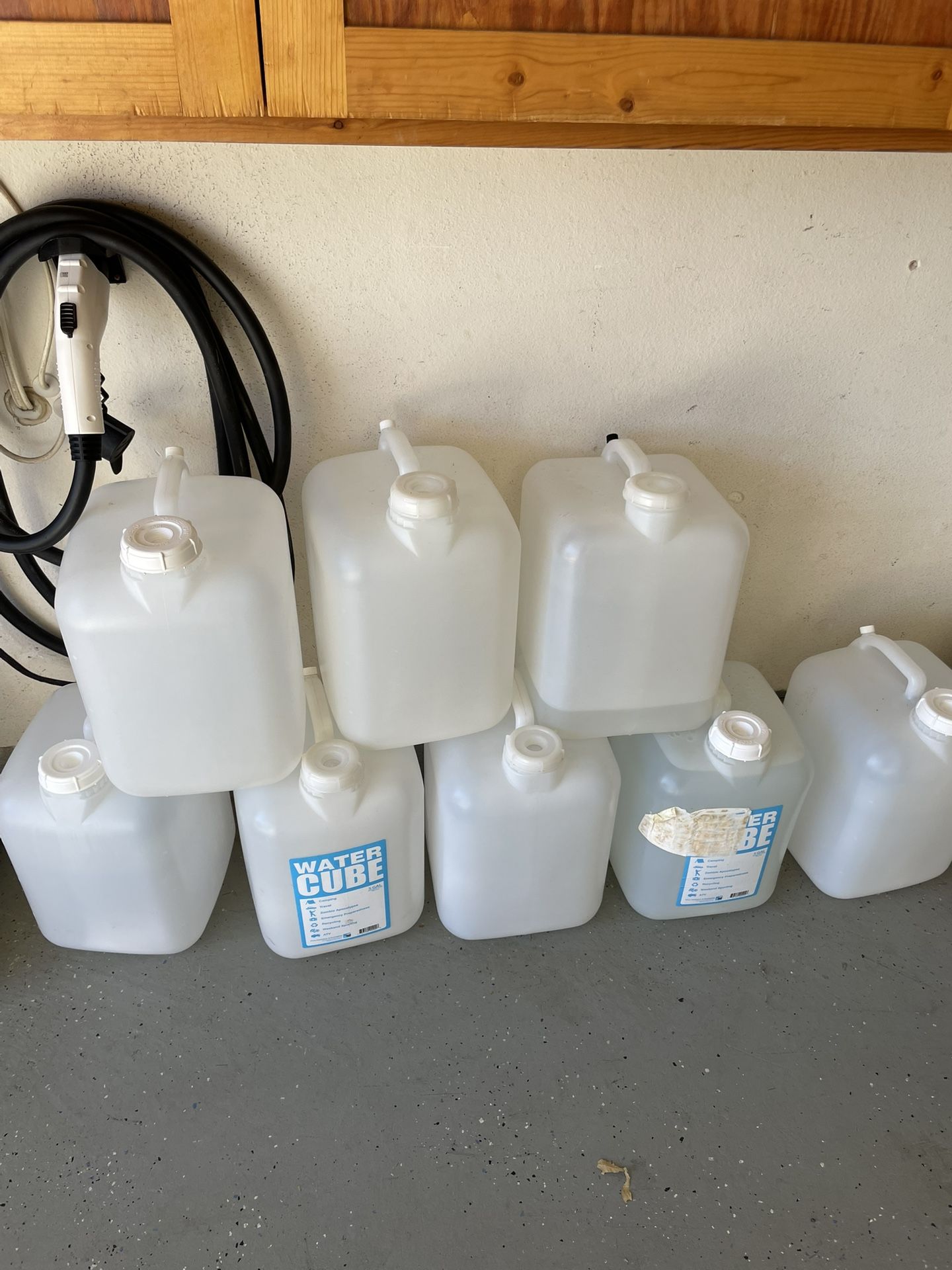 5 Gal Water Jugs $5 ea.