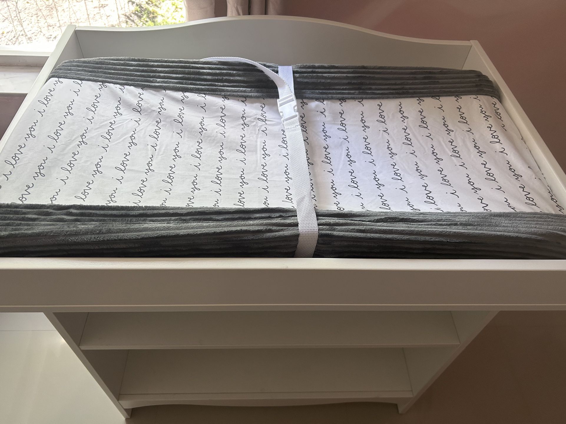 Baby Crib And Changing Table