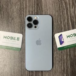 Unlocked Sierra Blue iPhone 13 Pro Max 128gb (90 Day Same As Cash Financing Available)
