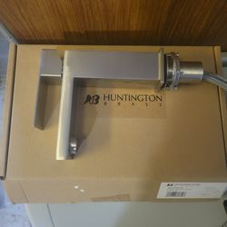 Huntington Brass Single Control Lav Faucet in a Satin Nickel finish