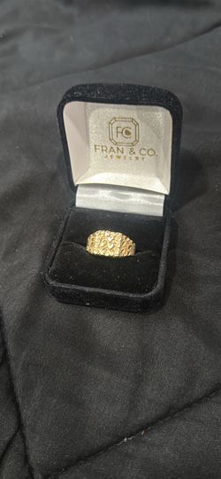 10k Real Gold Nugget Ring