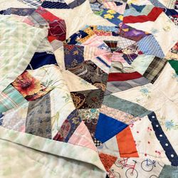 Quilt Hand-Sewn Pattern, Great For Upcycling
