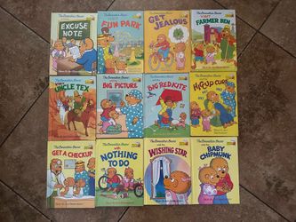 Berenstain Bears Children Hard Cover Books LOT of 12
