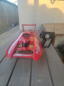 Miss Budweiser Nitro Rc Boat