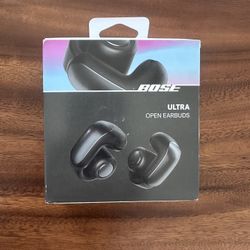 BRAND NEW SEALED Bose Ultra Open-Ear True Wireless Open Earbuds, Black NEW IN BOX - BRAND NEW