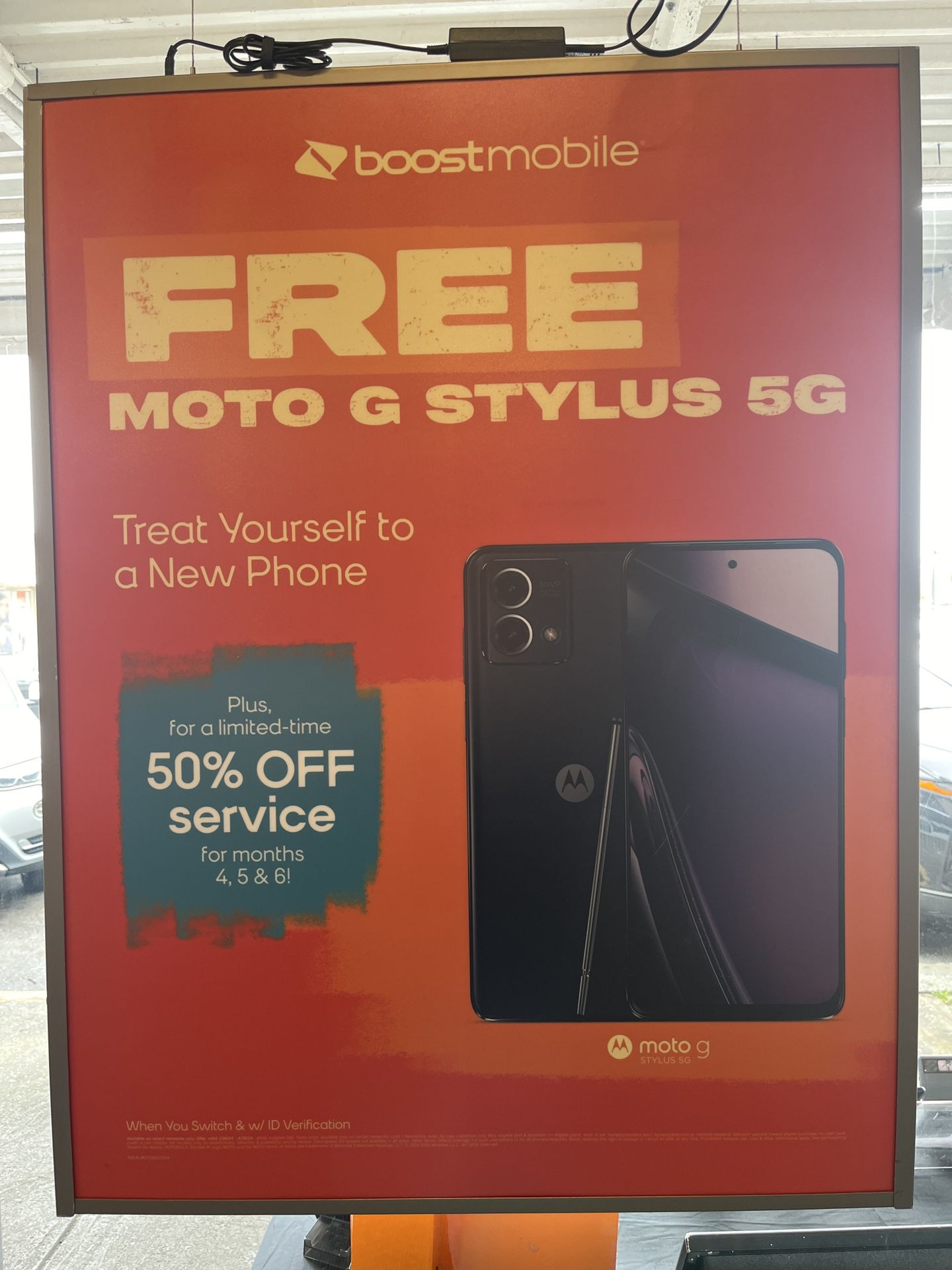 FREE Moto G Stylus 2023 when you switch to Boost