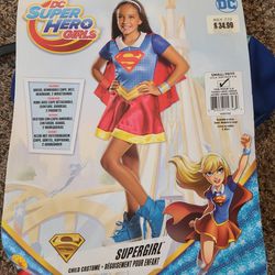 Supergirls Halloween Costume 