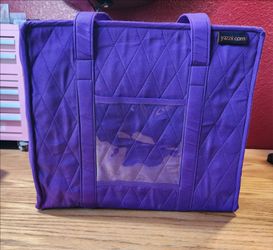 Yazzii Quilted Craft Carry-All Organizer Bag