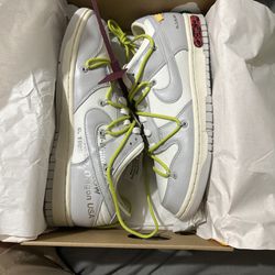Off-White Nike Dunk Low Lot 8