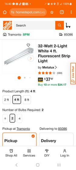 Fluorescent Light Strip
