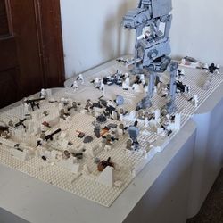 Lego Hoth Battle Scene 