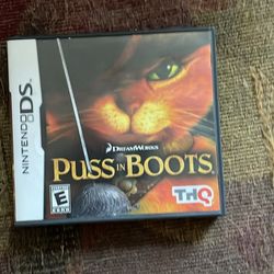 Puss In Boots Nintendo Ds Game
