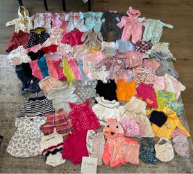 Huge variety of 3 Month Baby Girl Clothes Bundle (84 Pieces)