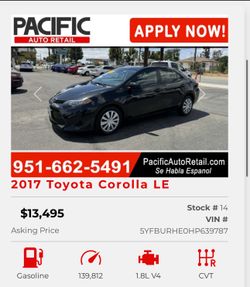 2017 Toyota Corolla