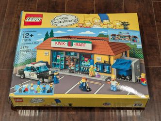 open box retired LEGO The Simpsons #71016 The Kwik-E-Mart