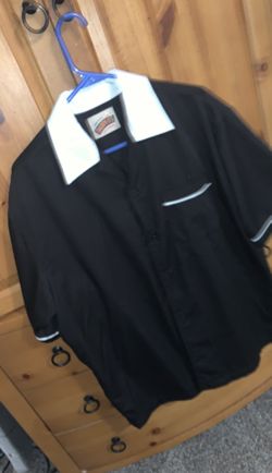 Old school bowling shirt